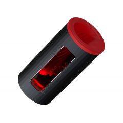   LELO F1s V2 - Pametni, punjivi, interaktivni masturbator (crno-crveni)