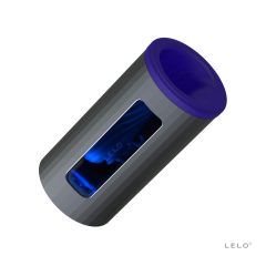   LELO F1s V2 - interaktivni masturbator sa zračnim valovima (crno-plavi)