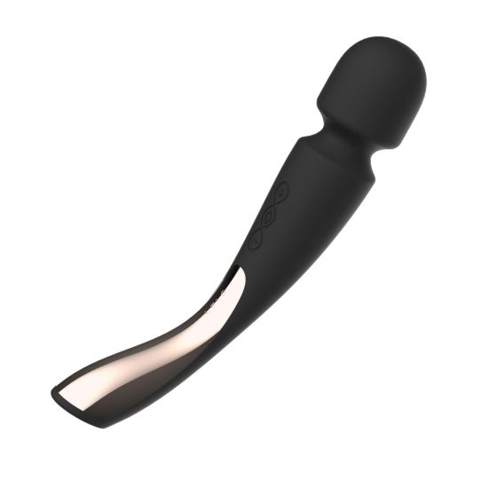 LELO Smart Wand 2 - srednji - punjivi, masažni vibrator (crni)