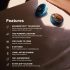 LELO Tiani Duo - silikonski parni vibrator (plavi)