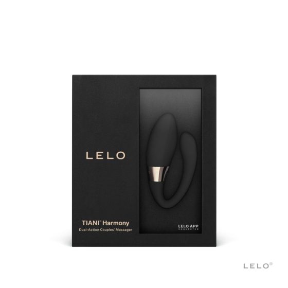 LELO Tiani Harmony - punjivi vibrator za pametne parove (crni)