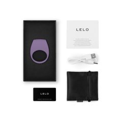   LELO Tor 3 - punjivi, pametni vibrirajući prsten za penis (ljubičasti)