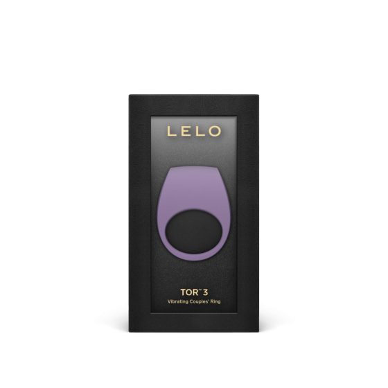 LELO Tor 3 - punjivi, pametni vibrirajući prsten za penis (ljubičasti)