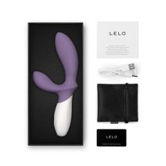   LELO Loki Wave 2 - punjivi, vodootporni vibrator za prostatu (ljubičasti)