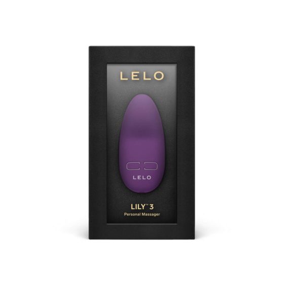 LELO Lily 3 - punjivi, vodootporni vibrator za klitoris (tamnoljubičasti)
