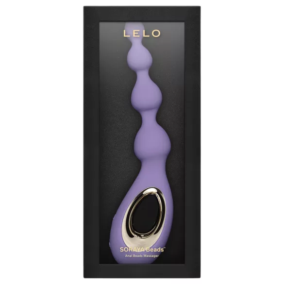 LELO Soraya Beads - akumulatorski analni vibrator - vodootporan - ljubičasti