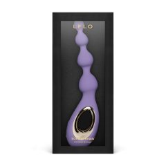   LELO Soraya Beads - punjivi vodootporni analni vibrator (ljubičasti)