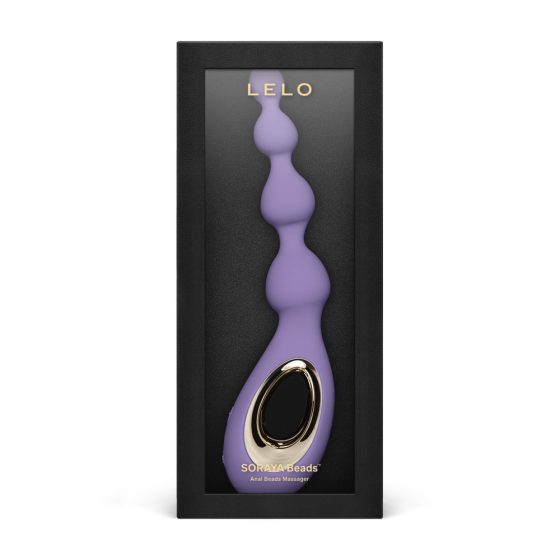 LELO Soraya Beads - punjivi vodootporni analni vibrator (ljubičasti)