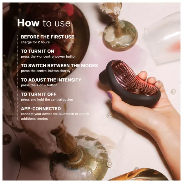 LELO Sona 3 Cruise - masažer za klitoris s valovima zraka - crna