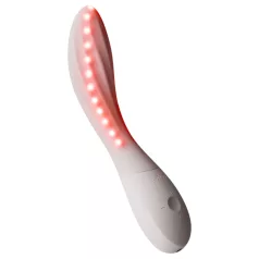   LELO Mona Spectra - pametni G-točka vibrator s LED svjetlom (bijeli)