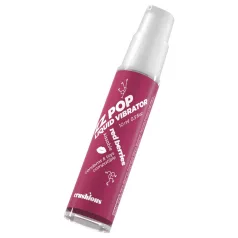   Crushious ZZ POP - jestivi tekući vibrator, crveno bobičasto voće (10 ml)