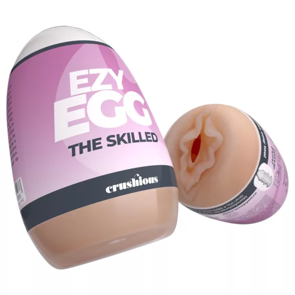 Crushious Ezy Egg The Skilled - masturbatorsko jaje (u boji kože)