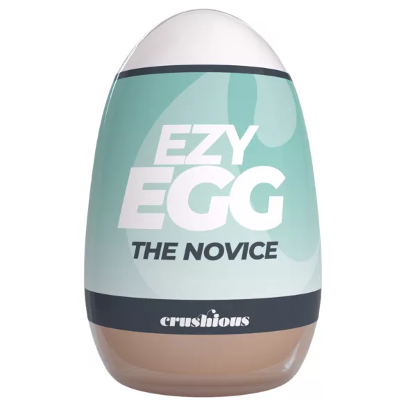 Crushious Ezy Egg The Novice - masturbatorsko jaje (boja kože)