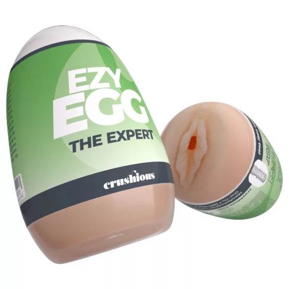 Crushious Ezy Egg The Expert - masturbatorsko jaje (u boji kože)