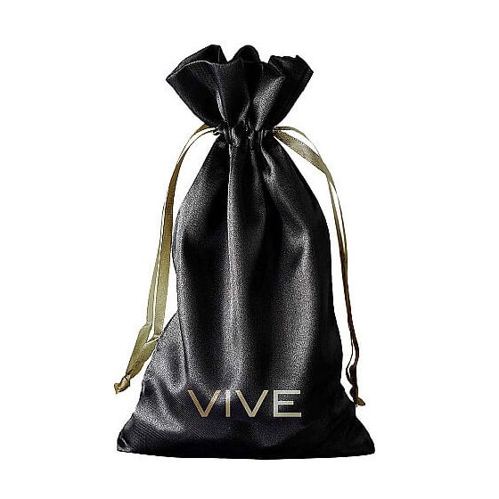 Vive - satenska torba za seks igračke (crna)
