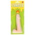 Skandalozna svijeća - penis s testisima - prirodna (133g)