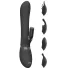 Vive Chou - 4u1 vibrator s ručkom za klitoris (crni)