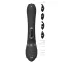 Vive Chou - 4u1 vibrator s ručkom za klitoris (crni)