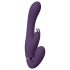 Vive Suki - podesivi vibrirajući strap-on (ljubičasti)