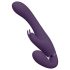 Vive Suki - podesivi vibrirajući strap-on (ljubičasti)