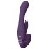 Vive Suki - podesivi vibrirajući strap-on (ljubičasti)