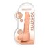 RealRock Dong 8 - realistični dildo s testisima (20 cm) - prirodni