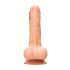 RealRock Dong 8 - realistični dildo s testisima (20 cm) - prirodni