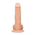 RealRock Dong 8 - realistični dildo s testisima 20cm - natur