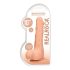 RealRock Dong 10 - Realističan dildo s testisima (25cm) - prirodni ton