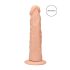 RealRock Dong 8 - realistični dildo (20 cm) - prirodna boja