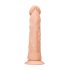 RealRock Dong 8 - realistični dildo (20 cm) - prirodna boja