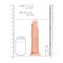 RealRock Dong 8 - realistični dildo (20 cm) - prirodna boja
