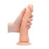 RealRock Dong 8 - realistični dildo (20 cm) - prirodna boja