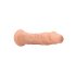 RealRock Dong 10 - realistični dildo (25 cm) - prirodna boja