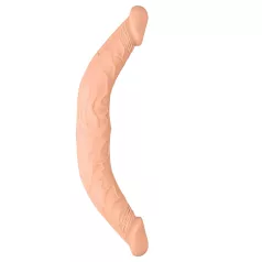 RealRock - dvostruki dildo - 36 cm - natur