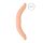 RealRock Double Dong 14" - dvostruki dildo (36 cm) - prirodni