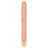 RealRock - dvostruki dildo - 36 cm - natur