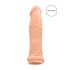 RealRock navlaka za penis 17cm - prirodno