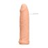 RealRock navlaka za penis 17cm - prirodno