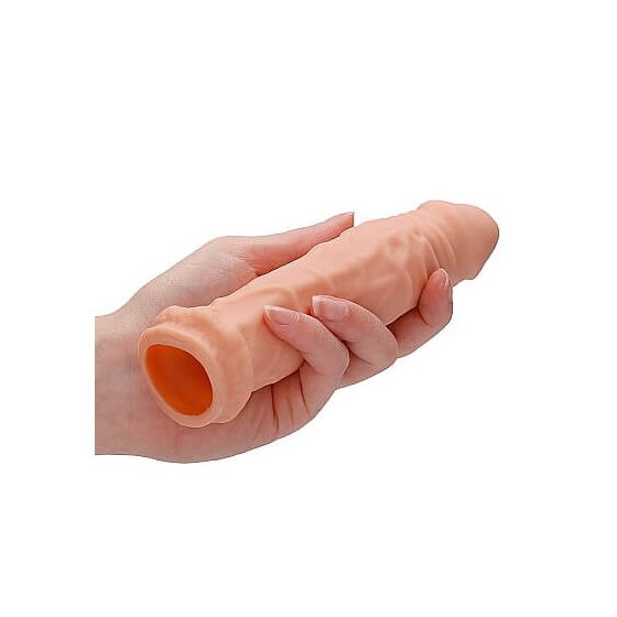 RealRock Penis Sleeve 6 - rukav za penis (17cm) - prirodan
