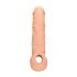 RealRock penis navlaka 8 - prirodna (21 cm)