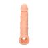 RealRock penis navlaka 8 - prirodna (21 cm)