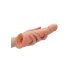 RealRock penis navlaka 8 - prirodna (21 cm)