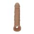 RealRock penis rukav 21cm - tamno prirodna