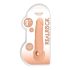 RealRock navlaka za penis 9 - 21,5 cm - prirodna boja