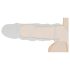 RealRock Navlaka za Penis 9 - navlaka (21,5cm) - tamno prirodna