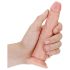 RealRock Slim - realističan dildo - 15,5 cm (prirodni)