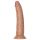 RealRock Slim - realistični dildo 15,5 cm (tamna prirodna boja)