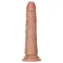 RealRock - realistični dildo 15,5 cm - tamna prirodna boja