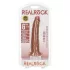 RealRock - realistični dildo 15,5 cm - tamna prirodna boja